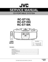 JVC RCST-1-BK-Service-Manual